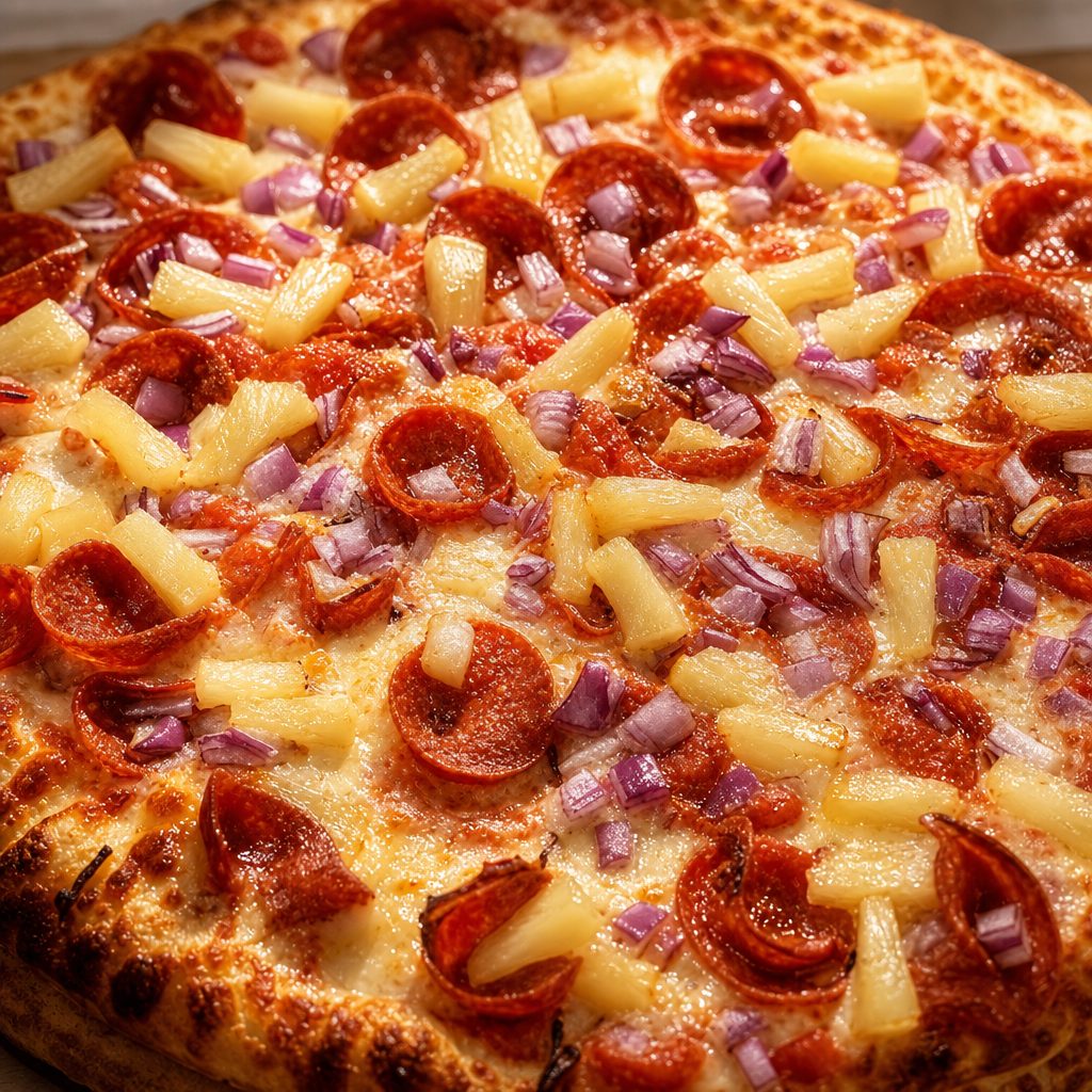 City Hawaiian Pizza.