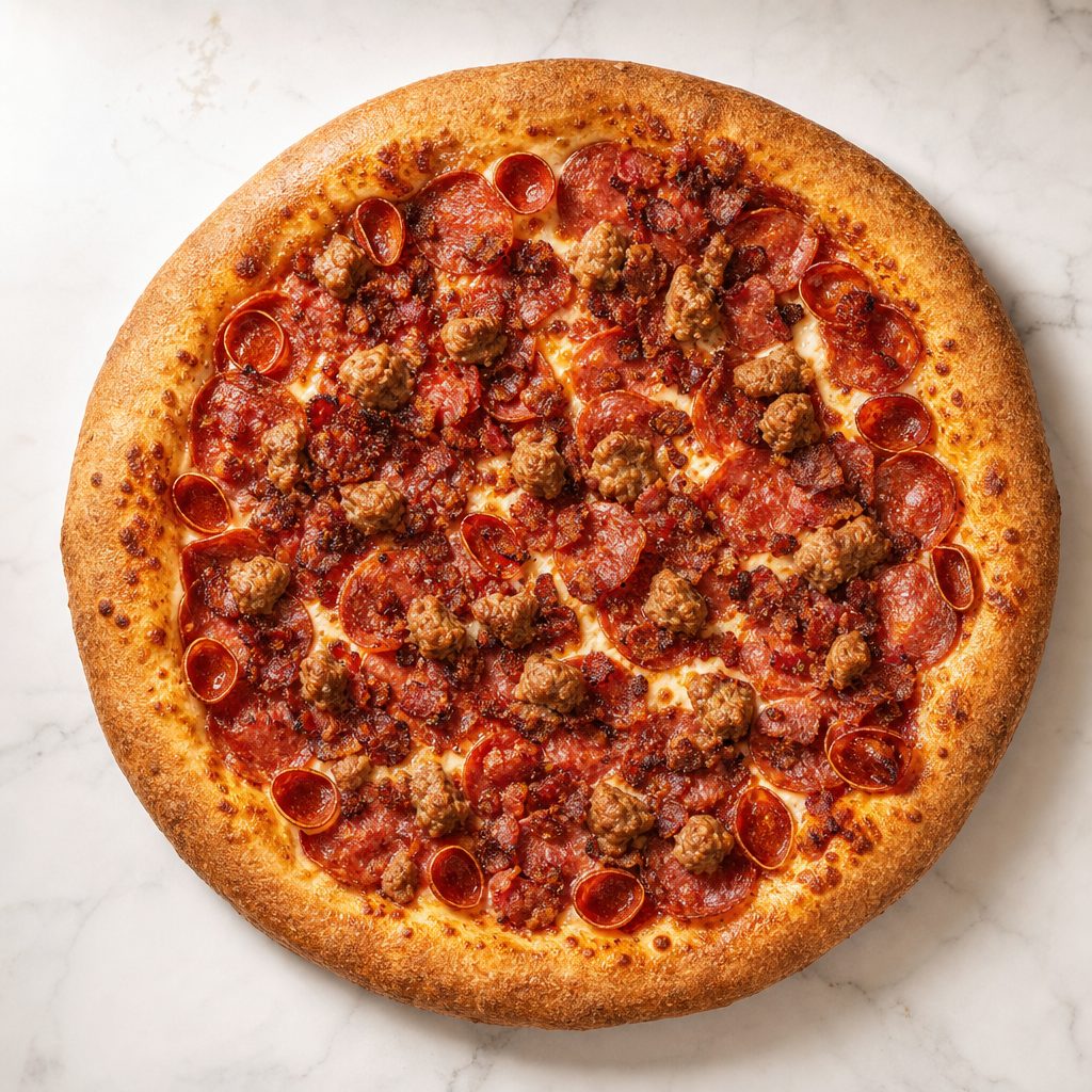 Meat Lovers Pizza.