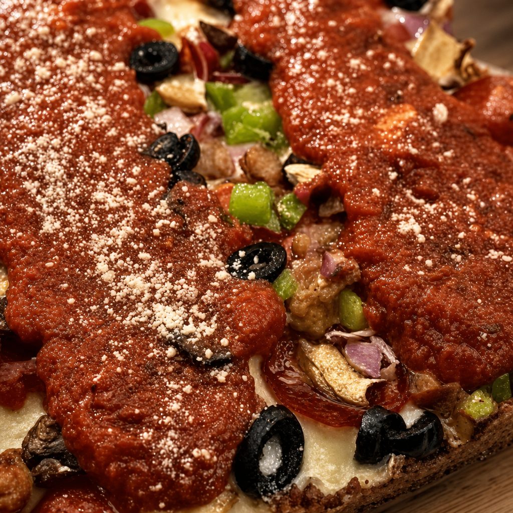 Combo Detroit Pizza.