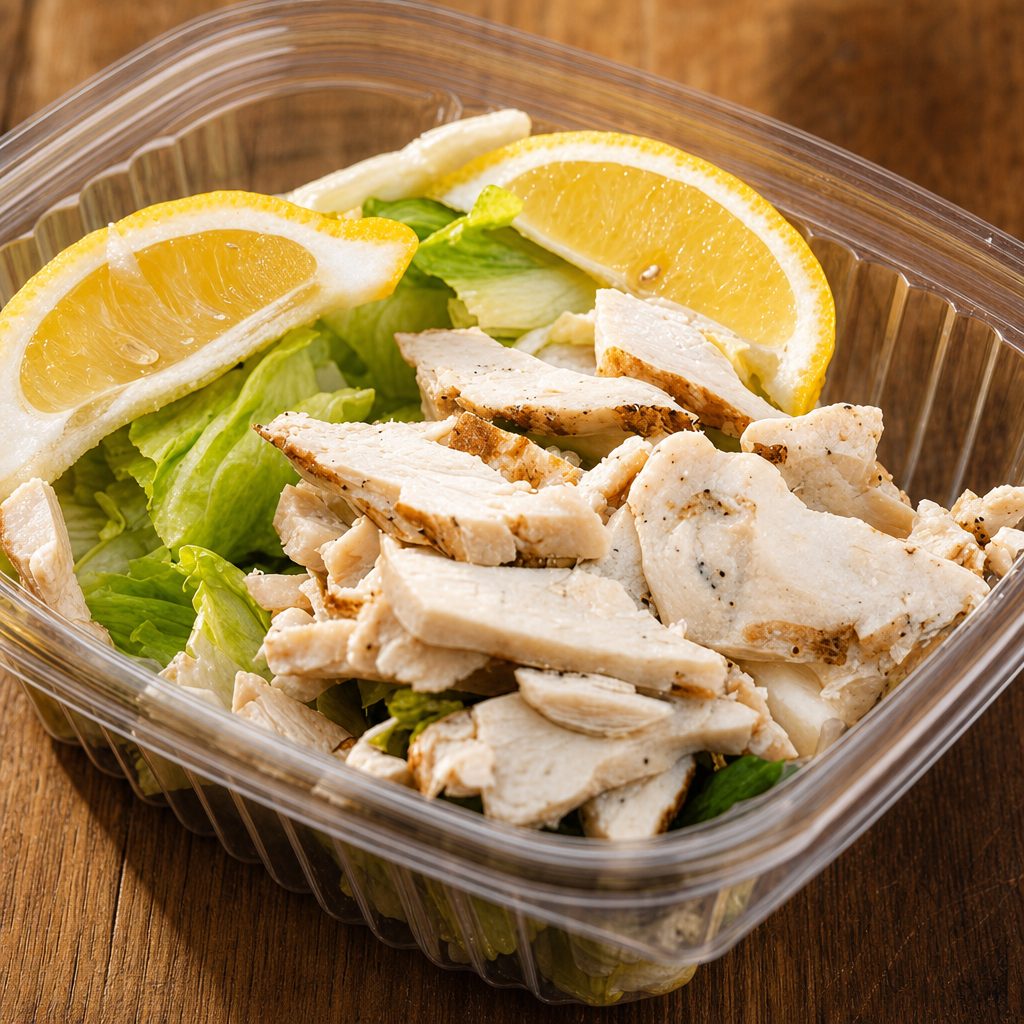 Chicken Caesar Salad.