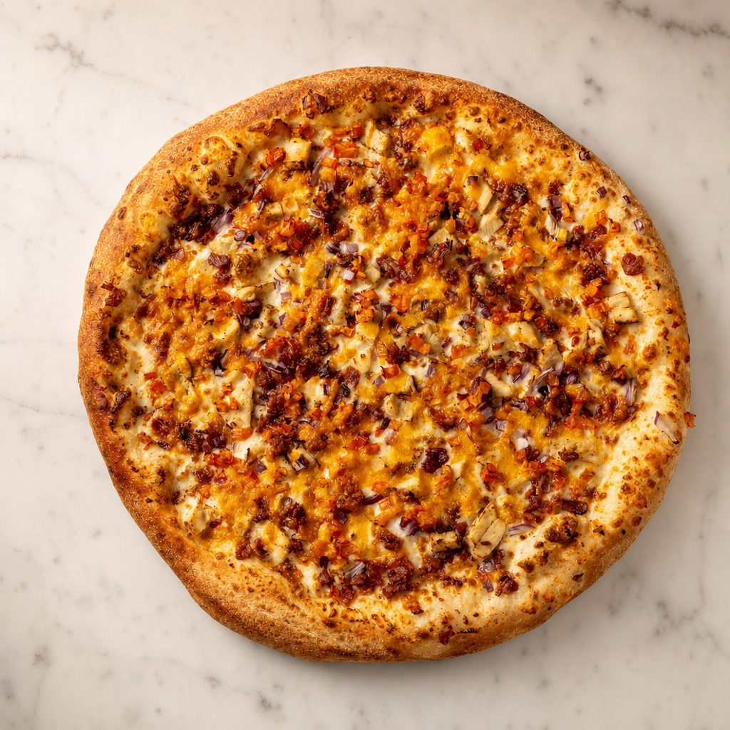 Chicken Bacon Ranch Pizza.