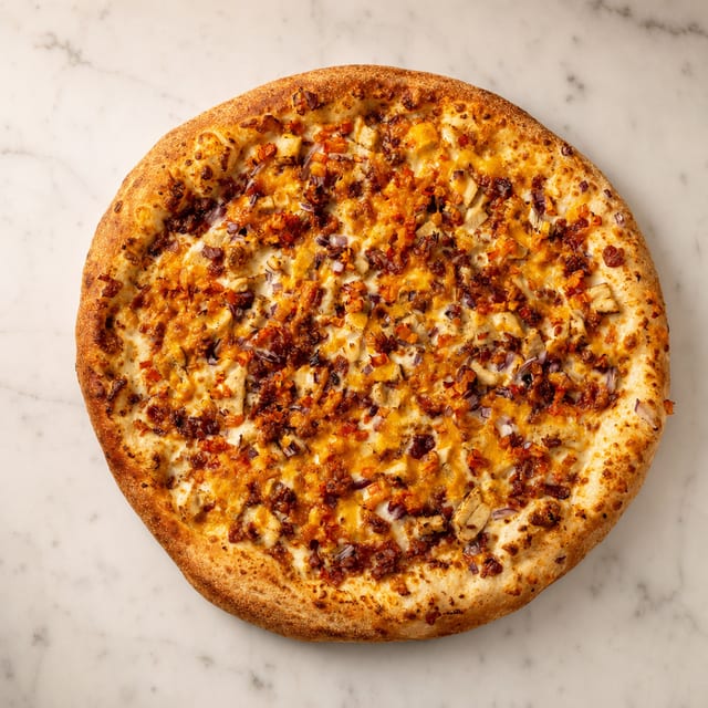 Chicken Bacon Ranch Pizza.